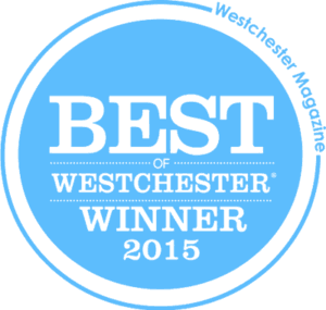 Westchester Magazine Best of Westchester Winner 2015
