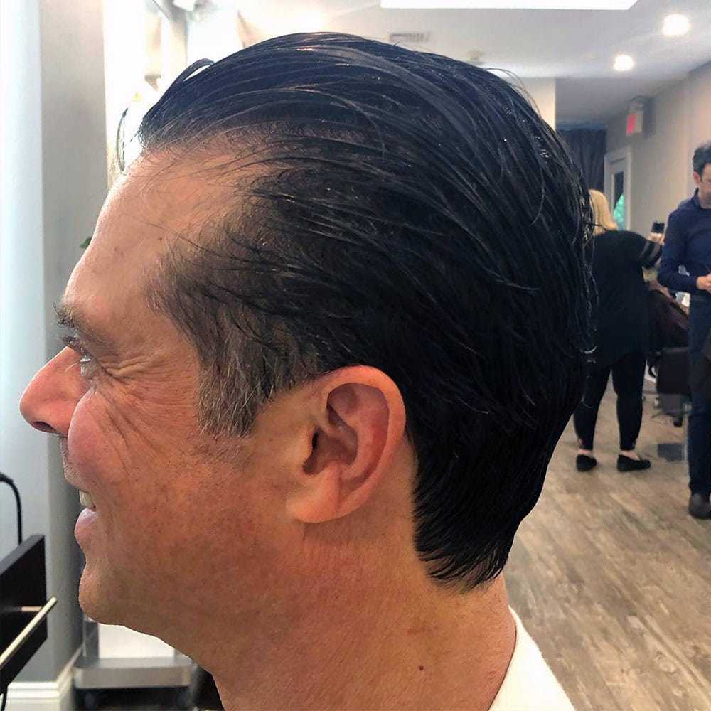 men's professional haircut at Numi Hair Salon in Scarsdale