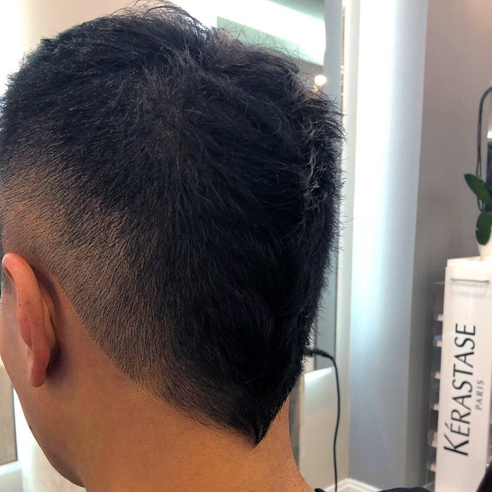 men's clean cut hairstyle at Numi Hair Salon