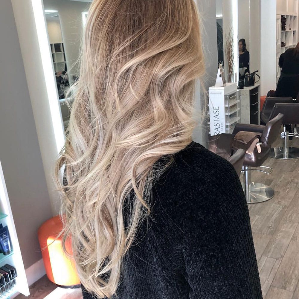 happy client from croton on hudson at numi hair salon in scarsdale