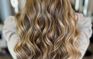 Hair styling at Numi Hair Salon