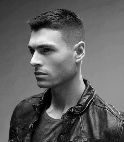 Men's undercut style, a clean look while growing out a buzz cut