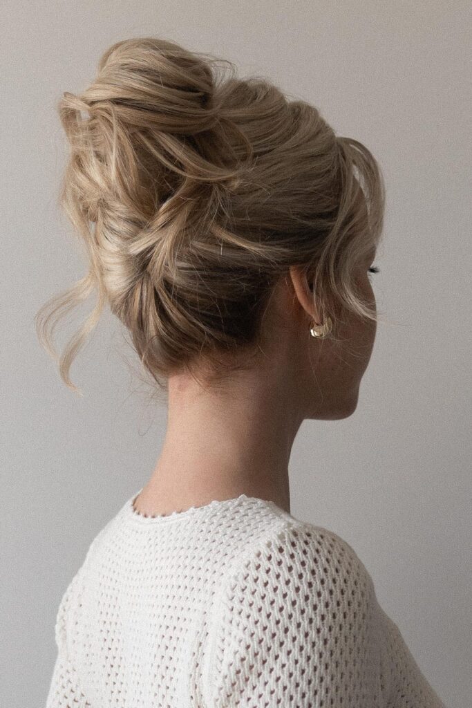 High Bun Hairstyle