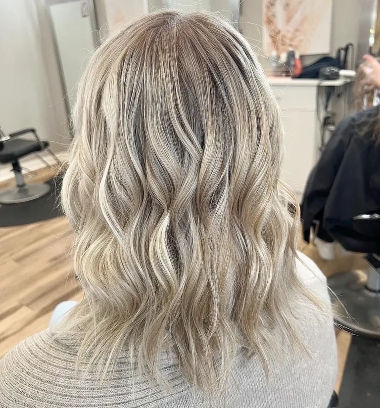 Icy Blonde with Cool Undertones​