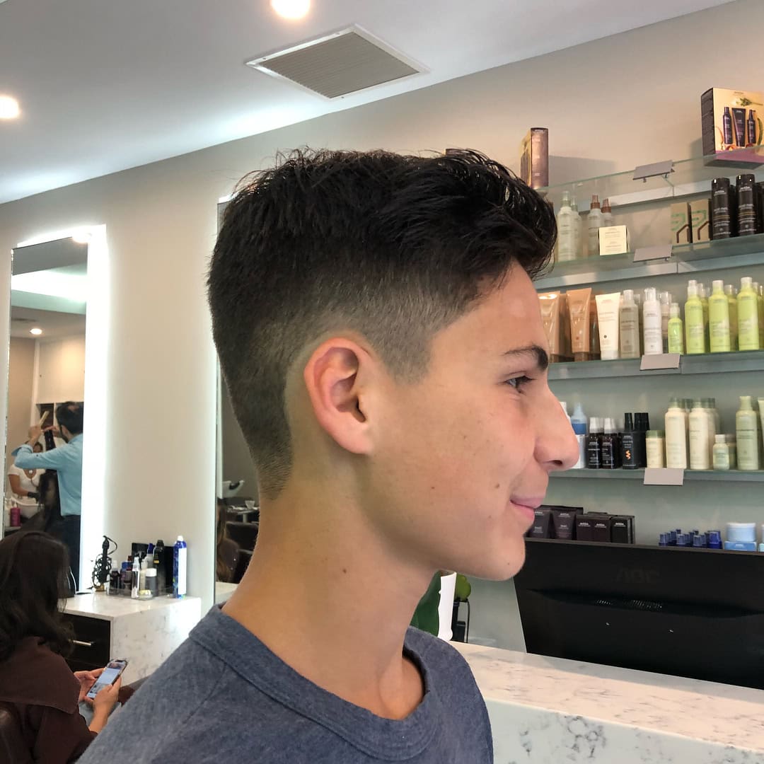 men's undercut haircut in Scarsdale at Numi Hair Salon