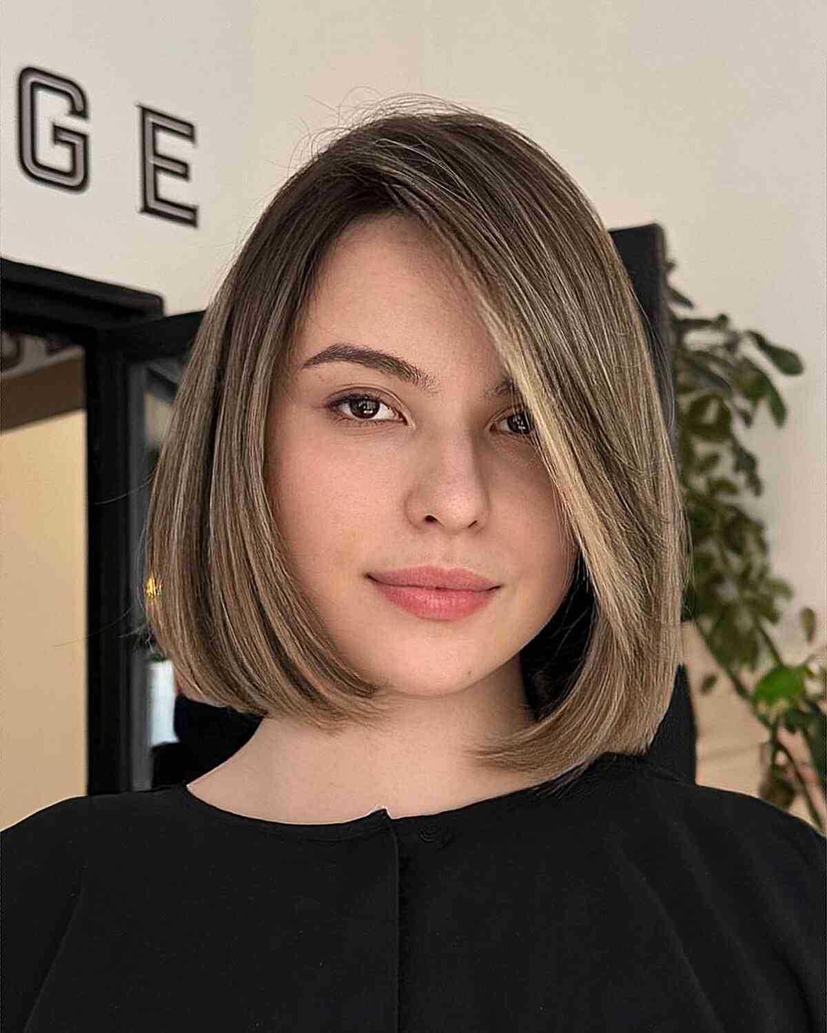 happy client from bronxville at numi hair salon in scarsdale