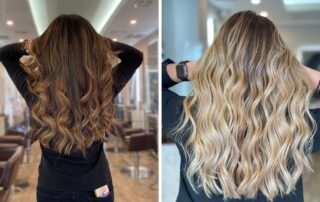 Single process color vs double process color at Numi Hair Salon Scarsdale NY