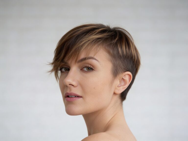 Modern Pixie cut