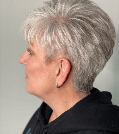 Short Pixie Cut For Older Women