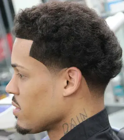 Taper Fade Curly Hair